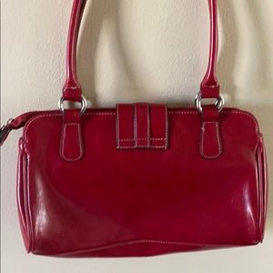 Red/ Burgundy purse